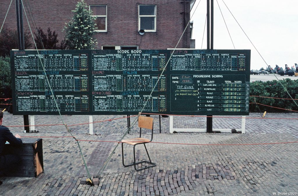 1961 Leeuwarden Schiesswettbewerb 06 Scoreboard