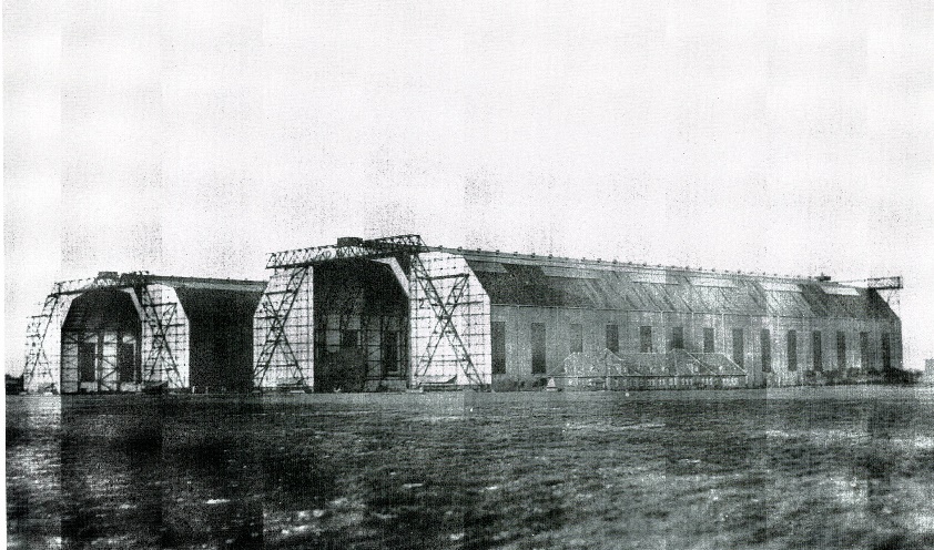 Die 1916 fertiggestellte Hallengruppe I, bestehend aus den Hallen 1 (Aladin) und 2 (Albrecht)